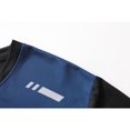 thumbnail image 6 of Men's Gradient Ombre Athletic T-Shirt,Long Sleeve Crew Neck Casual Clothes Quick-Dry Breathable Comfortable Fall Top Blue S, 6 of 6