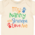 thumbnail image 4 of Inktastic Nanny and Grandpa Love Me Boys or Girls Baby Bodysuit, 4 of 5