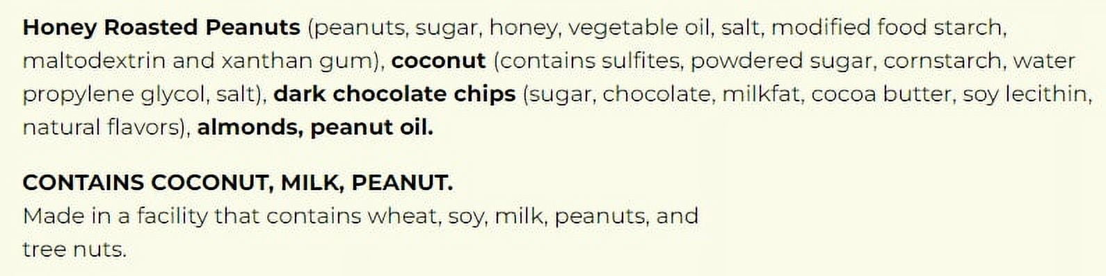 (2 pack) B Happy Peanut Butter, All Natural, Don't Worry - Coconut, Dark Chocolate, Almonds 12 oz.