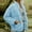 Light Blue, variant on Sanbonepd Jackets For Women Casual Fall Loose Plain Quilted Stand Collar Zip Up Womens Winter Coats Trendy