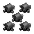 thumbnail image 1 of Waterproof Junction Box, IP68 Junction Box, 3 Way Junction Box, Outdoor Black Cable Connector, 1 of 5
