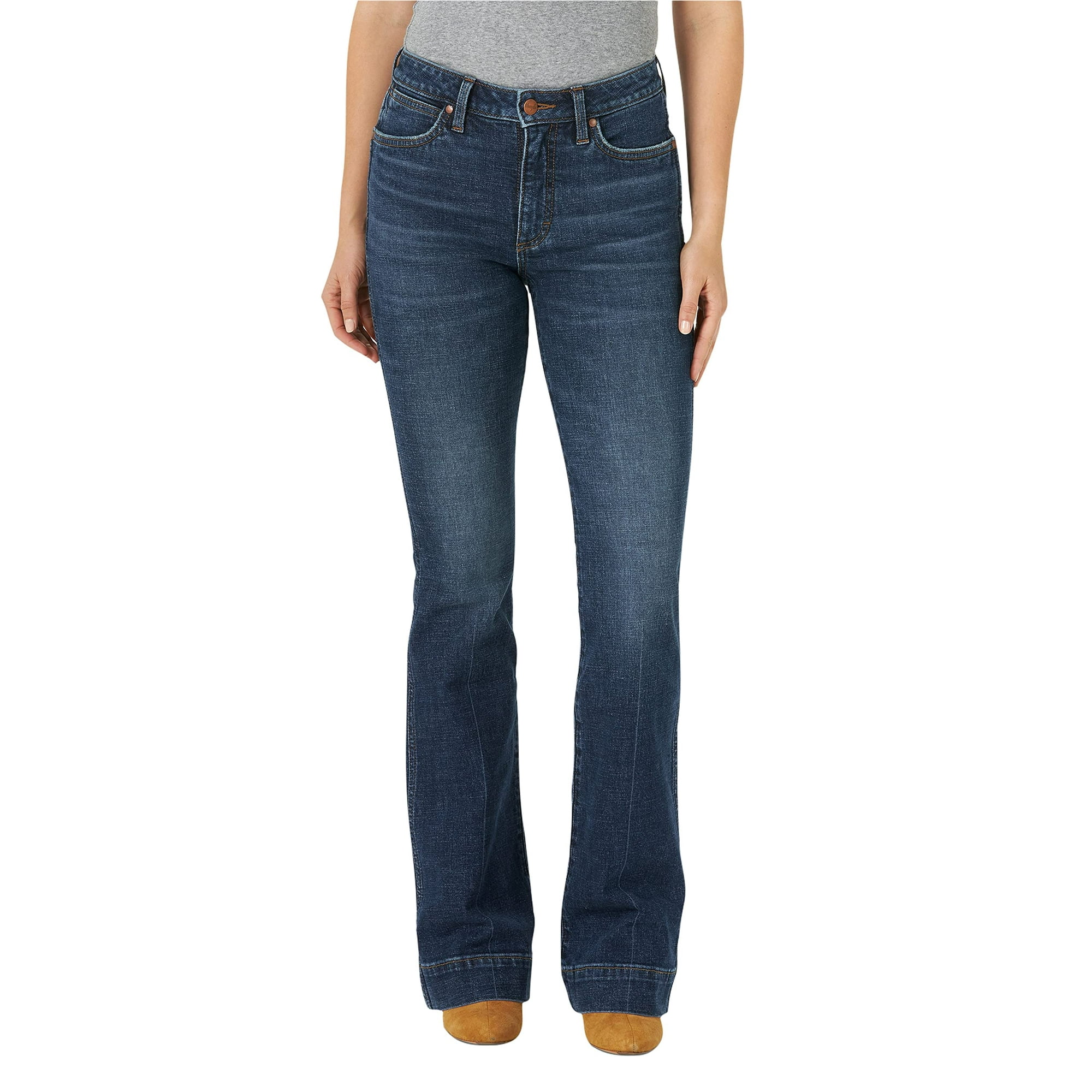 Wrangler Retro High Rise Trouser Green Jean, Sara, 26W x 36L | Walmart  Canada