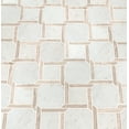 thumbnail image 4 of Marbella Lynx 12 in. x 12 in x 10mm Polished Marble Mesh-Mounted Mosaic Tile (10 sq. ft. / case), 4 of 5