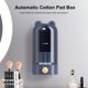 thumbnail image 4 of Dispensador automático de almohadillas de algodón Soporte para removedor de maquillaje montado en la pared (Azul), 4 of 4