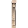 thumbnail image 2 of Ekena Millwork 5 1/2"W x 24"D x 36"H Balboa Block Smooth Bracket w/ Offset Brace, Douglas Fir, 2 of 25
