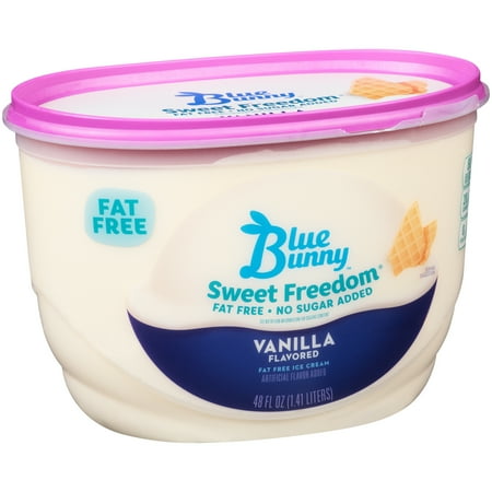 Blue Bunny™ Sweet Freedom® No Sugar Added Vanilla Ice Cream 48 fl. oz