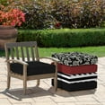 thumbnail image 6 of ARDEN Outdoor Deep Seat Cushion 24 x 24, Black Leala, 6 of 11