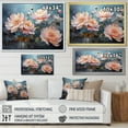 thumbnail image 4 of Designart "Poetry In Peony Petals" Peonies Floater Framed Wall Decor, 4 of 5