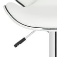 thumbnail image 5 of SAFAVIEH Shambi Swivel Bar Stool White, 5 of 6