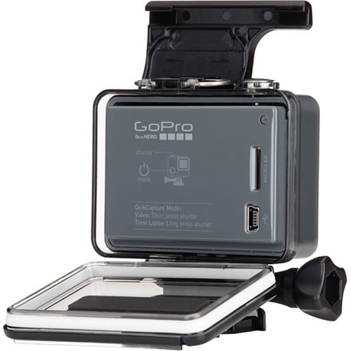 GoPro HD HERO Caméra d'Action Étanche Caméscope (CHDHA-301) avec 16GB Tout Ce Dont Vous Avez Besoin Accessoires Bundle Comprend Carte MicroSD + Chargeur + Trépied + Sac à Dos + Étui + Lumière LED + Poignée Stabilisatrice