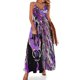 thumbnail image 1 of Vestido sin mangas morado de caballo vestidos de verano para mujer 2024 Vestido mujer, 1 of 7