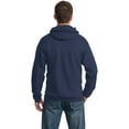 thumbnail image 2 of Port & Company ®  -  Essential Fleece Pullover Hooded Sweatshirt.  Pc90h 3Xl Navy, 2 of 4