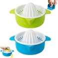 thumbnail image 2 of Orange Juicer Manual Multifunctional Manual Juicer With Bowl Strainer Portable Accessories 1pc, 2 of 9