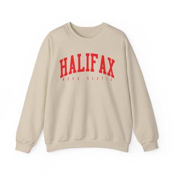 Halifax Nova Scotia Sweatshirt Gifts Crew Neck Shirt Long Sleeve Unisex