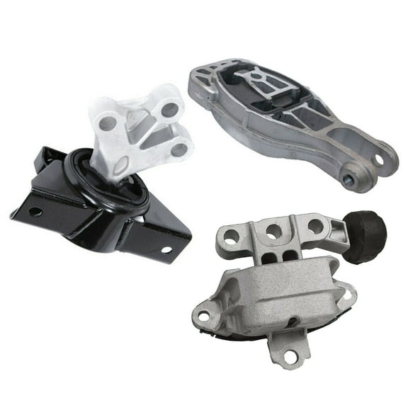 CF Advance Compatible with 2013-2020 Chevrolet Sonic 1.4L Engine Motor and Trans Mount Set 3Pcs 3400 3293 A5595 2013 2014 2015 2016 2017 2018 2019 2020