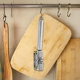 thumbnail image 2 of FUTUREORYY Kitchen Tools 2Set Portable Design Reusable Cutter Sharpener Silver 7.7x1.6x1.4in, 2 of 7
