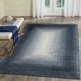 thumbnail image 4 of Liora Manne Tivoli Dream Border Indoor Area Rug Denim 100% Wool Hand Tufted 5x8, 4 of 10