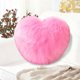 thumbnail image 4 of Faux Wool Heart-Shaped Pillow Long-Pile Plushy Living Room Sofa Cushion Cute Gift Pillow For Girls Bedside Pillow, 4 of 6