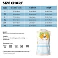 thumbnail image 6 of Pofeuu Corgi In The Shower Cap Bathing Print Men's Muscle T-Shirt, Sleeveless, Muscle Tank, Classic Muscle Tee Top For Men Casual Sleeveless Muscle T-Shirt Trendy Clothes-Small, 6 of 7