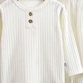 thumbnail image 4 of Boys And Girls Toddler Fall Winter Clothes Long Sleeve Sweatshirt Pullover Tops + Joggers Pants Outfit Set Back-To-School Set 6-12 Months 12-24 Months 2T 3T 4T 5T 6T Set 5-6 Years, 4 of 4