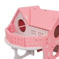 thumbnail image 5 of Visland PVC Hamster House, Compound Villa Design, Funny Living Hut Nest Toy for Small Animals Like Dwarf Hamster and Mouse, 5 of 6