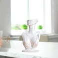 thumbnail image 2 of pitrice Resin Made Display Mannequin Multi-functional Application Necklace Delicate Crafted Non-toxic | | Display Stand White, 2 of 5