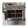 thumbnail image 4 of Modern Luxury Kitchen Cooking Table Mobile Multi Functional Cutting Table Bar Table Meal Side Cabinet, 4 of 6