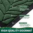 thumbnail image 6 of 47x32 Large Door Mat Outdoor Indoor, All-Season Waterproof Door Mat Outside Entrance, All-Weather Non-Slip Outside Doormat for Garage  Entryway, Green, 6 of 8