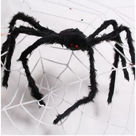 halloween 1 large spiders 29 1 web 118 bar decor plush