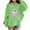Light Green, variant on YunPes Girls Hoodies Oversized Baggy Long Sleeve Sweatshirt Cute Cartoon Ghost Halloween Shirt Teen Fall Winter Daily Wear