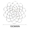 thumbnail image 2 of Gzwccvsn Reusable Floral Grid for Vase, 6in Flower Arrangement Auxiliary Device, Flower Arrangement Holder, Iron Design Flower Arrangement Auxiliary Device, 2 of 4