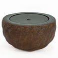 thumbnail image 1 of Sunnydaze Fontaine à Bulles en Polystone pour Intérieur/extérieur avec Bol Rond - Brun, 1 of 10