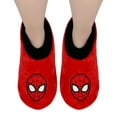 thumbnail image 4 of Spider-Man Men's Slipper Socks with Grippers, 1-Pack, Sizes M/L-L/XL, 4 of 5