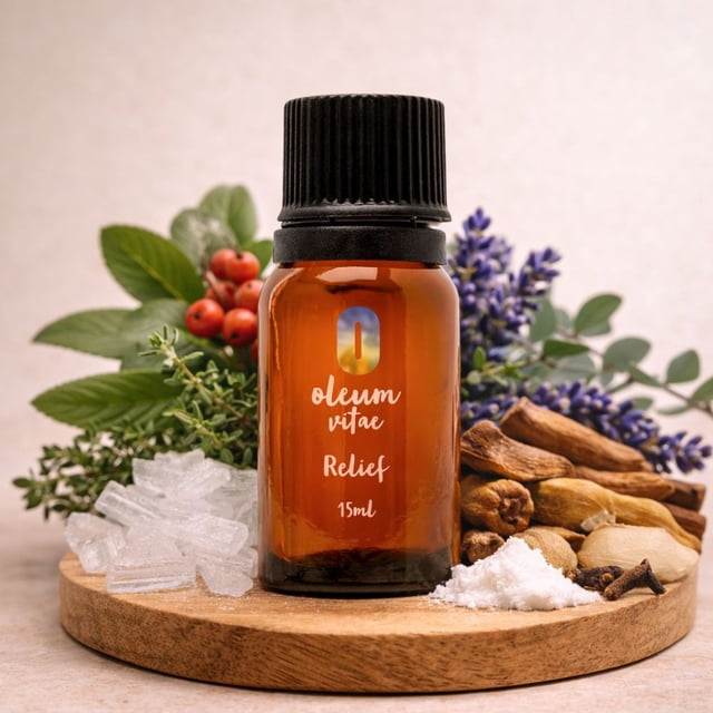 Mezcla de Aceites esenciales puros "Relief" 15 ml