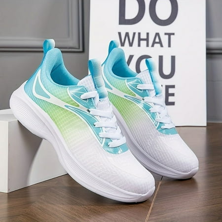 

SZHCYQ Trendy Gradient Color Soft Comfortable Running Shoes Wear Resistance Non Slip Breathable Sneakers Mesh Breathable Casual Versatile Outdoor Sports Shoes