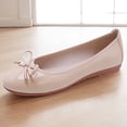thumbnail image 4 of Zapatos planos de ballet con lazo para mujer zapatos para caminar cómodos para fiestas y vacaciones, 4 of 9