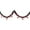 A, variant on A Christmas Tree Garland With Pom Poms 78.7 Inch Floral Ribbon Decoration Hanging Strand For Holiday Window And Staircase Decor Multicolor Plastic Version A