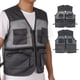 thumbnail image 4 of Chaleco de pesca de malla militar multibolsillo transpirable duradero Jadeshay Caqui, 4 of 8