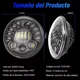 thumbnail image 4 of 7'' Faro Para Moto Con Intermitentes + Carcasa Y Soporte, 4 of 8