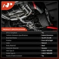 thumbnail image 3 of A-Premium 2-PC Front Left and Right Exhaust Manifold Catalytic Converter with Gasket Kit Direct-Fit Compatible with Toyota Tacoma 2012 2013 2014 2015 4.0L, E.P.A. Compliant, 3 of 9