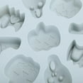 thumbnail image 3 of Cake Mould,  Pattern Silicone Fondant , Chocolate Fondant Mould For Home Making Pastries, Cakes, Chocolates Kitchen Gray, 3 of 8