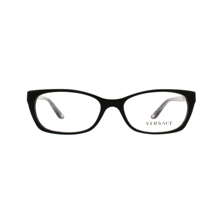 Eyeglasses Versace VE 3164 GB1 Shiny Black - Walmart.com