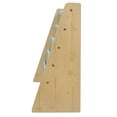 thumbnail image 4 of Wildkin Kids Sling Book Shelf - Natural w/ Aqua, 4 of 4