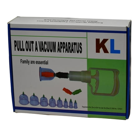 - Pull Out Vacuum Cupping Apparatus 24/Set Body Suction Massage Cup Chinese Acupuncture Therapy