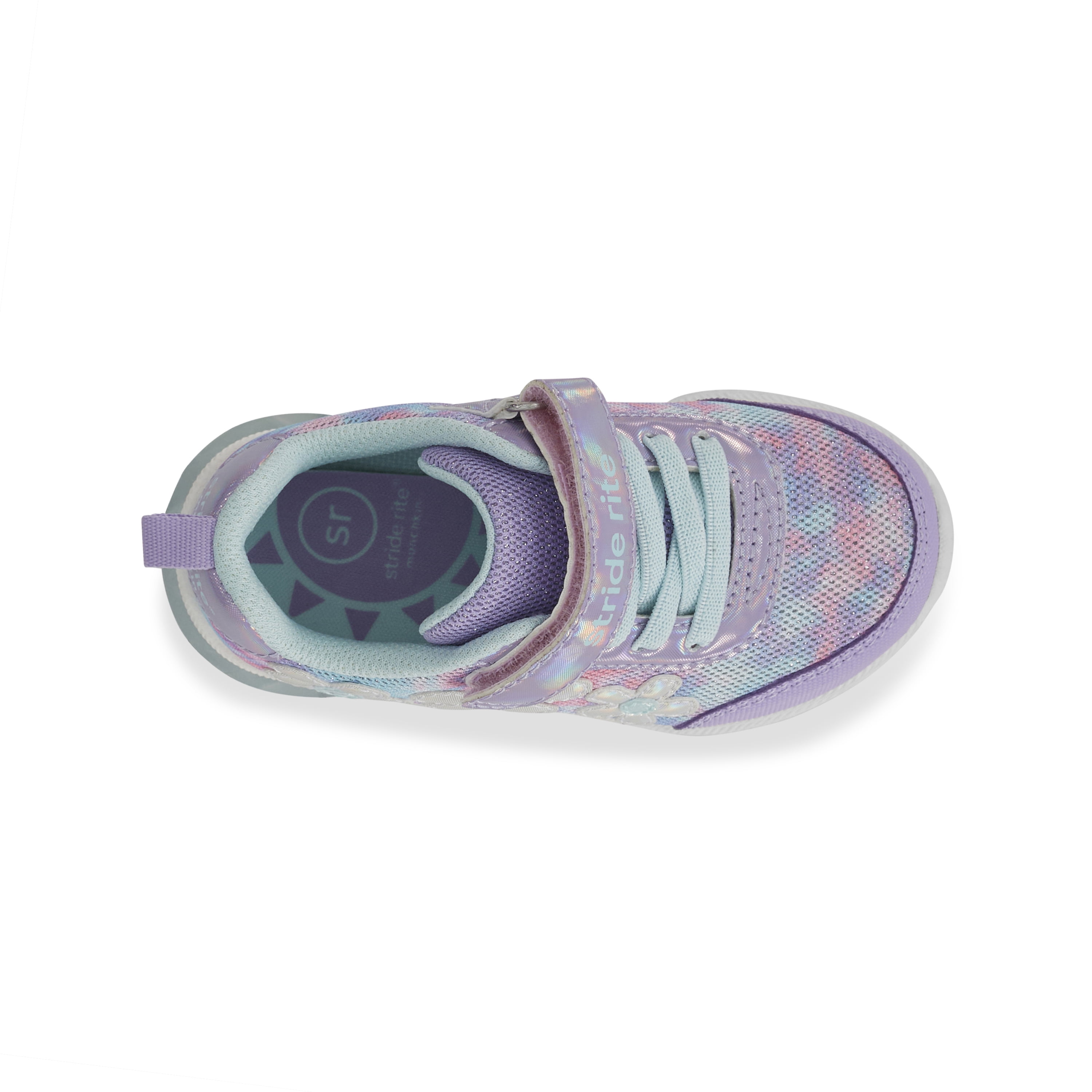 Munchkin by Stride Rite Toddler Girl Light Up Sneakers, Lavender