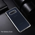 thumbnail image 7 of Mignova Galaxy S10e 5.8 inch case,Crystal Clear Soft TPU Cover Bumper and Transparent Hybrid Rugged Anti-Scratch Panel Fit for Galaxy S10e 5.8 inch case 2019 Release (Silver), 7 of 7