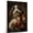 Airedale Terrier, variant on Tibetan Spaniel Dog Playing Violin Stretched Canvas Size 8x12 – Music Dog, Perfect for Animal Lovers, Tibetan Spaniel Dog Canvas, Violin Canvas Size Wall Art