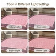 thumbnail image 7 of ODIKA Pink Cheetah Leopard Print Zebra Stripe Border Spotted Bold Motif Non-Slip Flatwoven for Living Room, Under Sectional, Family, 7 of 7