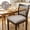 Gray, variant on Beforeyayn Office Chair Seat Cover, Desk Chair Seat Slipcover For Adults, Computer Chair Protector, Washable Fabric For All Seasons