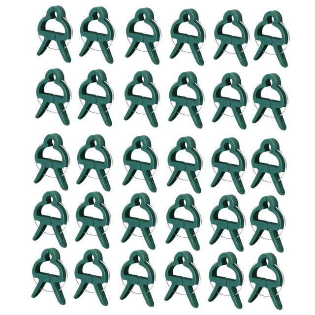 DOLITY 30 Pcs Clips de Support pour Plantes de Jardin Clips pour Tomates Serre Pinces à Fleurs Petit Style B